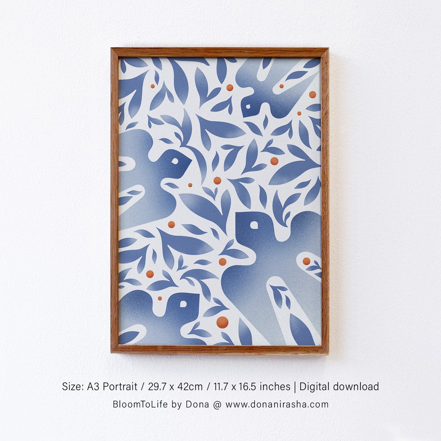 Whispering Wings – Printable Wall Art