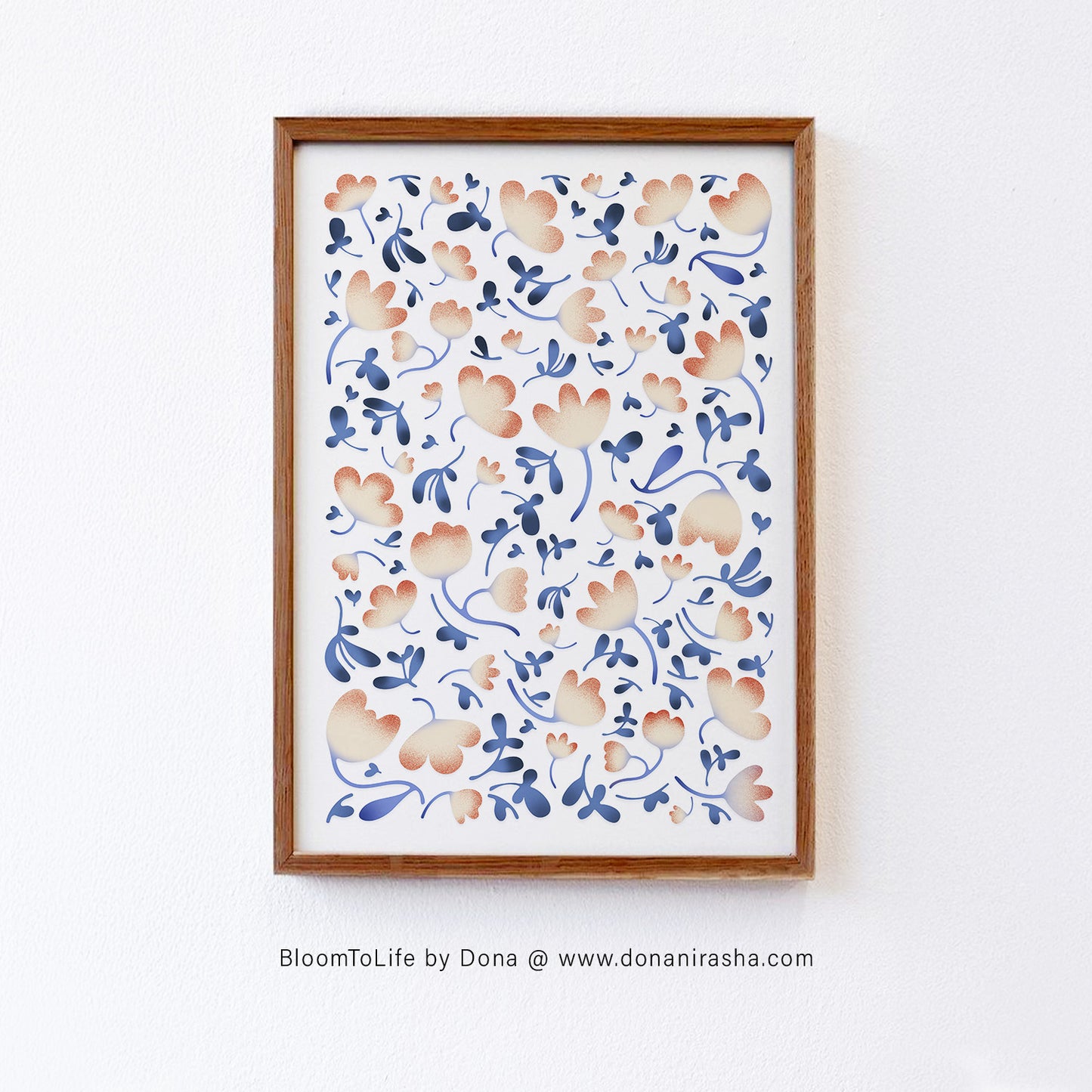 Peach Reverie – Printable Wall Art for Soft Spaces