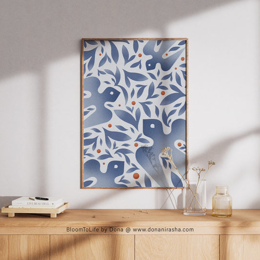 Whispering Wings – Printable Wall Art